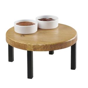 Cal-Mil 22050-6-99 Madera 12in Dia. x 6"H Rustic Pine Display Riser 