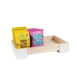 Cal-Mil 22118-4-15 Blonde 10.25in x 20.25in x 4"H 1-Tier Display Stand Riser 