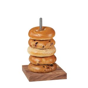 Cal-Mil 22128-49 Mid-Century 5.75" x 5.75" x 6.5"H Bagel Holder
