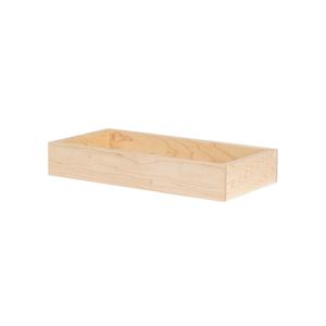 Cal-Mil 22314-2-71 Blonde 6in x 9in x 2"H Maple Wood Box - 4 Each 