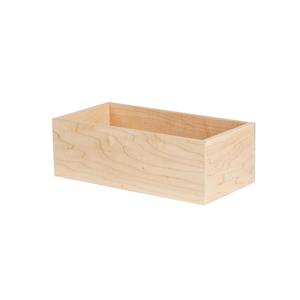 Cal-Mil 22314-4-71 Blonde 6" x 9" x 4"H Maple Wood Box - 4 Each