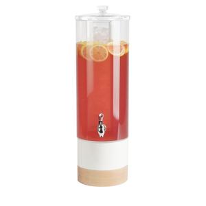 Cal-Mil 22359-3-15 Blonde 8"x 11" Clear Polycarbonate 3 Gal. Beverage Dispenser