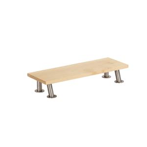 Cal-Mil 22396-3-71 20in x 7in x 3"H Maple Wood Display Riser 