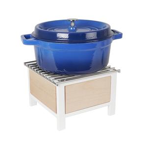 Cal-Mil 22412-71 Blonde 10in x 10in x 6.75"H Soup Chafing Dish 