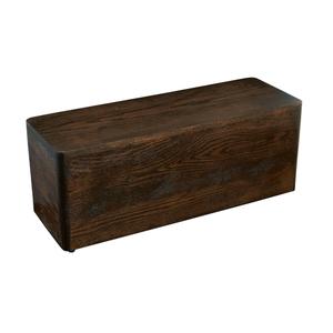 Cal-Mil 22428-7-112 Heritage 7in x 20in x 7"H Dark-Stained Oak Wood Display Riser 