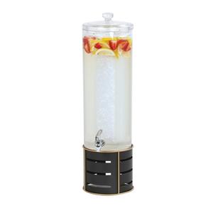 Cal-Mil 22631-3-90 Empire 10.5" Dia. x 24"H Black Beverage Dispenser