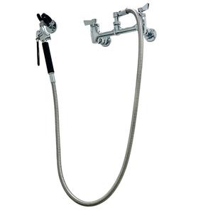Fisher 22700 Wall Mount 8in Control Valve with Utility Spray Head 