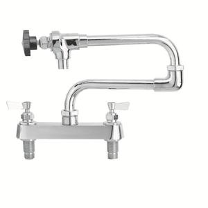 Fisher 2275 Deck Mounted 10" Double-Jointed Spout w/ Lever Handles
