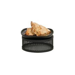 Cal-Mil 22916-3-13 Camden 7.5in Dia. x 3"H Black Metal Display Riser 
