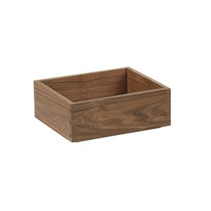 Cal-Mil 23106-10126-78 Sydney 10in x 12in x 6"H Walnut Serving Tray 