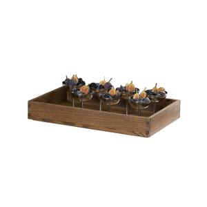 Cal-Mil 23106-12203-136 Melrose 12in x 20in x 3"H Serving Tray 