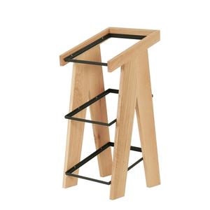 Cal-Mil 23137-3-21 Sydney 12.5" x 13" x 27.75"H Oak 3-Tier Display Riser