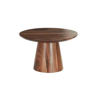Cal-Mil 23151-127-78 Sydney 12" Dia. x 7.5"H Walnut Cake Pedestal