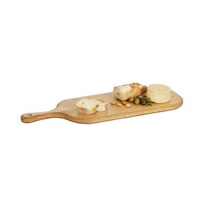 Cal-Mil 23174-228-21 Sydney 22" x 8" Oak Serving Board - 3 Each