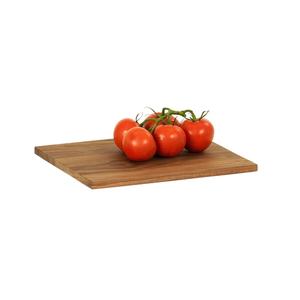 Cal-Mil 23180-1012-78 Sydney 10" x 12" x 0.75"H Walnut Display Serving Board