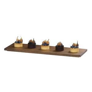 Cal-Mil 23180-206-136 Melrose 20in x 6in x 0.75"H Display Tray - 3 Each 
