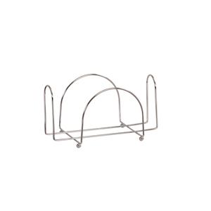 Cal-Mil 23403-49 9in x 5in x 5"H Chrome Wire Napkin Holder 