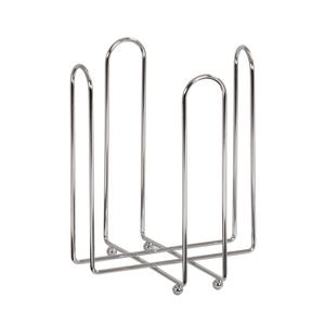 Cal-Mil 23404-49 6.5" x 6.5" x 7.4"H Chrome Wire Bowl Holder