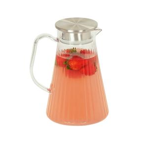 Cal-Mil 23408 5.5" Dia. x 8.25"H Clear Polycarbonate 50 oz. Pitcher