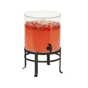 Cal-Mil 23424-3-13 12in Dia. x 19"H Polycarbonate 3-Gallon Beverage Dispenser 