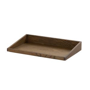 Cal-Mil 23442-1220-136 Melrose 12in x 20in x 3"H Angled Serving Tray 