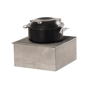 Cal-Mil 23453-110 16in x 16in x 8"H Aspen Chafing Dish Stand 
