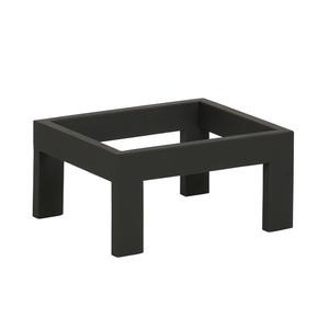 Cal-Mil 23604-6-13 Sydney 10in x 12in x 6"H Black Metal Display Riser 