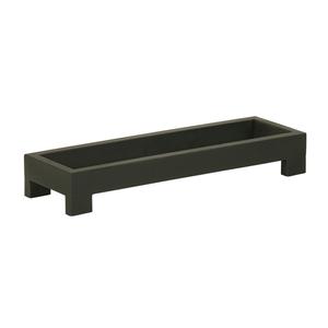 Cal-Mil 23605-3-13 Sydney 20in x 6in x 3"H Black Metal Display Riser 