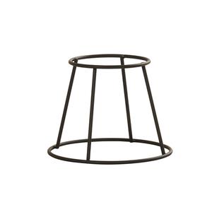 Cal-Mil 23749-13 Madison 9.25" Dia. x 7"H Black Wire Display Stand