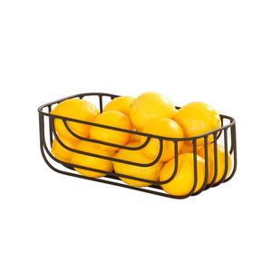 Cal-Mil 23757-136-13 Madison 13in x 6in x 4.25"H Black Wire Display Basket 