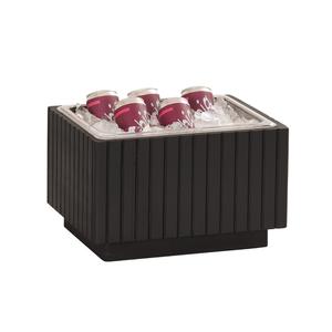 Cal-Mil 23784-10-13 Brooklyn 10in x 12in x 7"H Textured Wood Ice Display 
