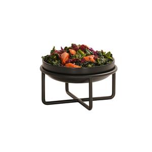 Cal-Mil 23791-4-13 8in Dia. x 4"H Black Wire Display Riser 