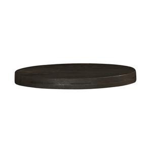 Cal-Mil 23792-8-13 Brooklyn 8.5in Dia. x 0.75"H Textured Wood Display Insert 