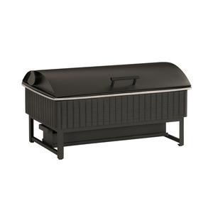 Cal-Mil 23793-13 Brooklyn 23" x 15" x 13"H Chafing Dish w/ Grooved Design