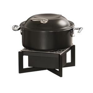 Cal-Mil 23803-13 Brooklyn 11in x 11in x 5.5"H Black Metal Chafing Dish 