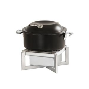 Cal-Mil 23803-49 Milo 11" x 11" x 5.5"H Chrome Finish Chafing Dish