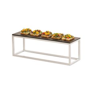 Cal-Mil 23814-6-49 Milo 20in x 6in x 6"H Chrome-Plated Open Frame Display Riser 