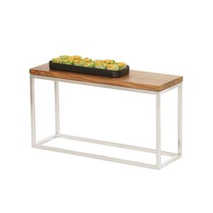 Cal-Mil 23814-9-49 Milo 20in x 6in x 9"H Chrome-Plated Open Frame Display Riser 