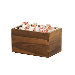 Cal-Mil 23842-6-78 Sydney 6.5in x 10in x 6"H Walnut Smallware Box 