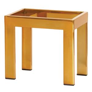 Cal-Mil 23848-9-130 Brooklyn 6" x 10" x 9"H Antique Brass Display Riser