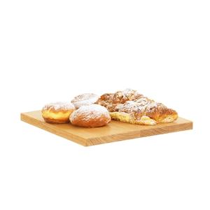 Cal-Mil 23873-12-21 Milo 12in x 12in x 1"H Oak Serving Board 