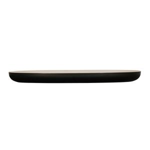 Cal-Mil 24106-922-13103 Sophie 9" x 22" x 1.75"H Two-Tone Melamine Platter - 3 Each