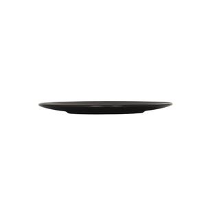 Cal-Mil 24110-10-13 Charlotte 10in Dia. x 0.75"H Black Melamine Plate - 6 Each 