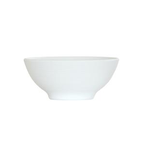 Cal-Mil 24111-7-15 Charlotte 7in Dia. x 3"H White Melamine 30oz Bowl - 6 Each 