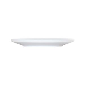 Cal-Mil 24112-11-15 Nova 11in Dia. x 1.25"H White Melamine Plate - 6 Each 