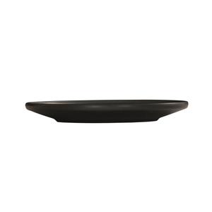 Cal-Mil 24112-7-13 Nova 7in Dia. x 1"H Black Melamine Plate - 6 Each 