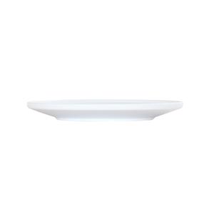Cal-Mil 24112-9-15 Nova 9in Dia. x 1"H White Melamine Plate - 6 Each 