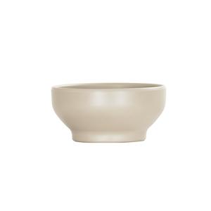 Cal-Mil 24113-4-125 Nova 4.75in Dia. x 2.25"H Taupe Soup Bowl - 6 Each 