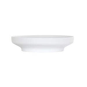 Cal-Mil 24114-11-15 Nova 11in Dia. x 2.5"H White Coupe Bowl - 6 Each 