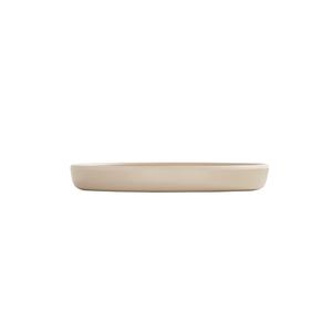 Cal-Mil 24120-6-125 Carmel 6in Dia. x 0.75"H Taupe Melamine Plate - 6 Each 